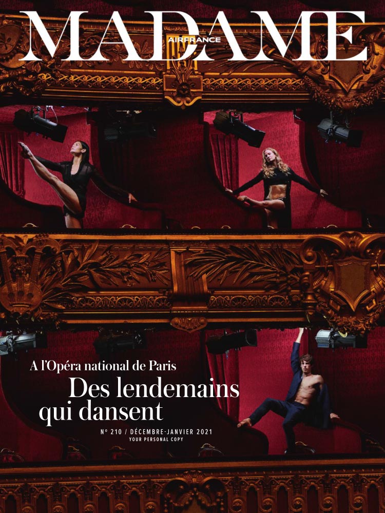 Cover of Air France Madame magazine n°210 December 2020 / January 2021