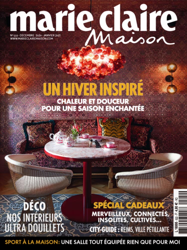 Couverture du magazine Marie Claire Maison - Bimensuel Décembre 2020 / Janvier 2021