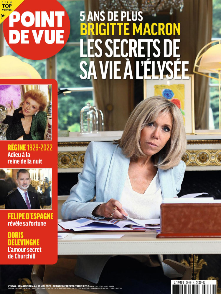 Cover of the magazine "Point de vue" n°3849 - May 2022
