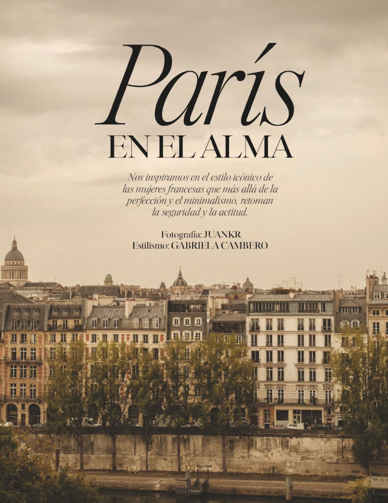 Page de garde de l'article de Marianne Villarel "Paris dans l'âme"